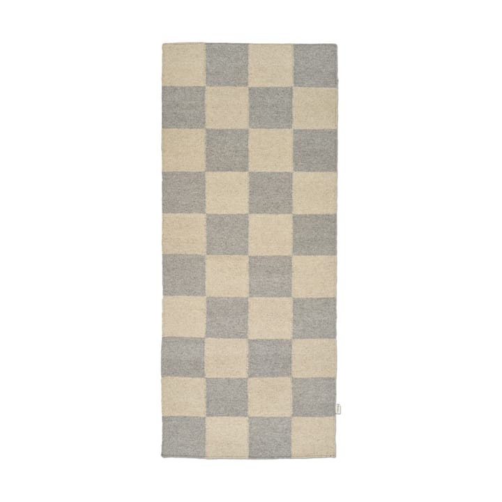 Chodnik Squares - Grey-natural, 80x200 cm - Classic Collection