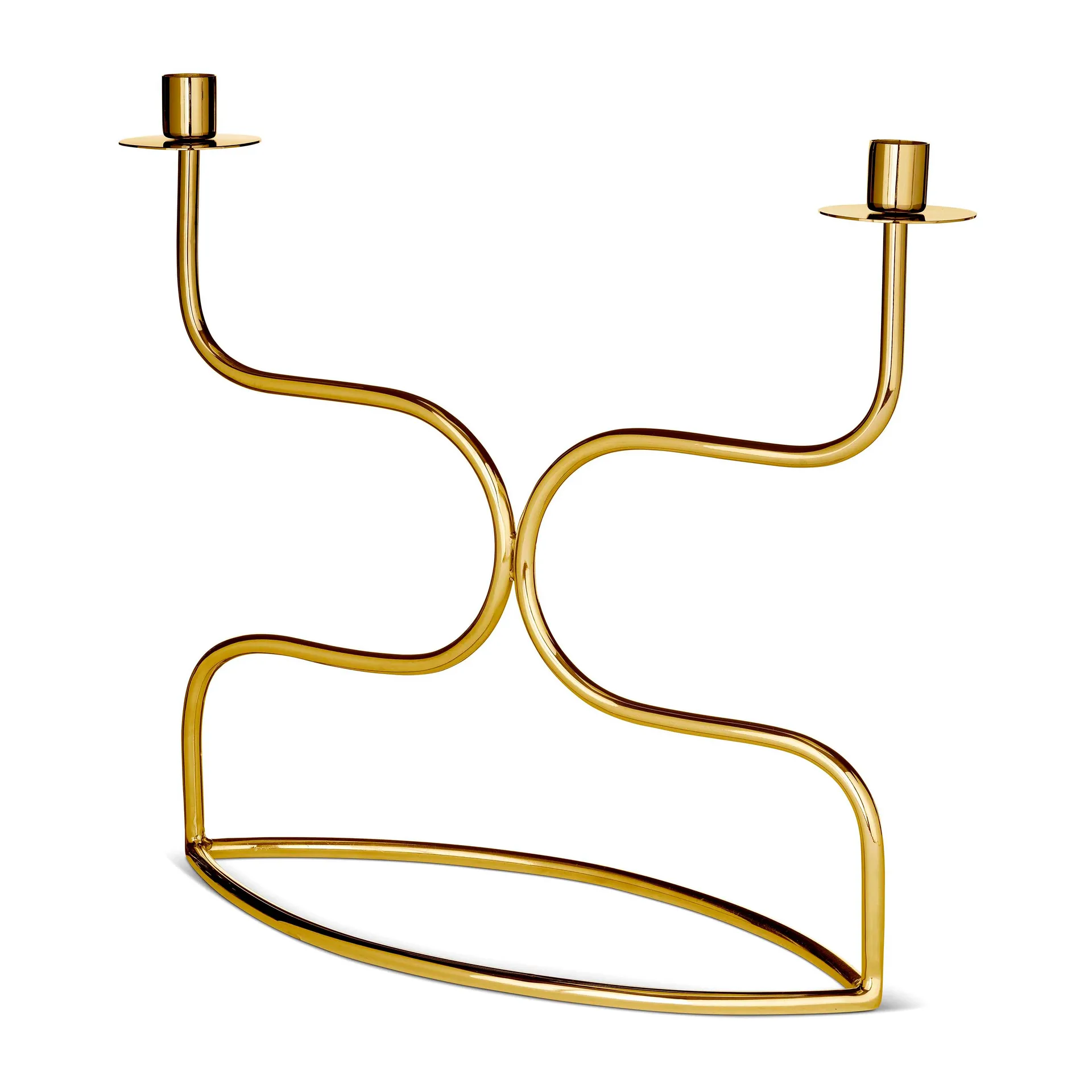 Dwa świeczniki candelabra, Mosiądz Classic Collection