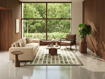 Dywan Fyrbo - Zielony, 200x300 cm - Classic Collection