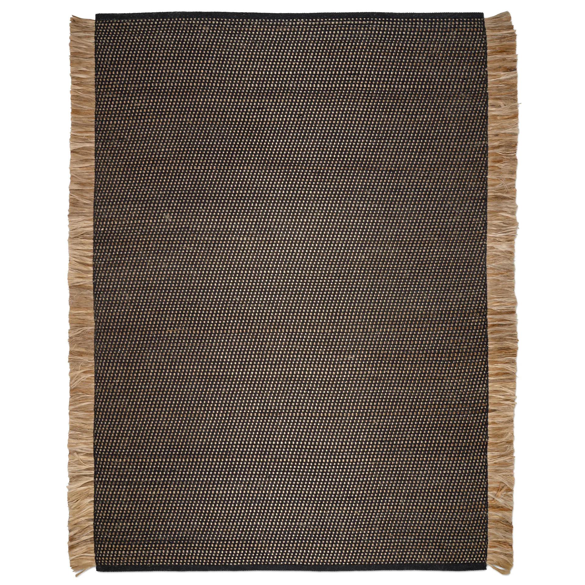 Dywan Goa 170x230 cm, Czarny-jute Classic Collection