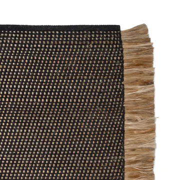 Dywan Goa 250x350 cm - Czarny-jute - Classic Collection