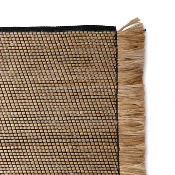 Dywan Goa 250x350 cm - Czarny-jute - Classic Collection