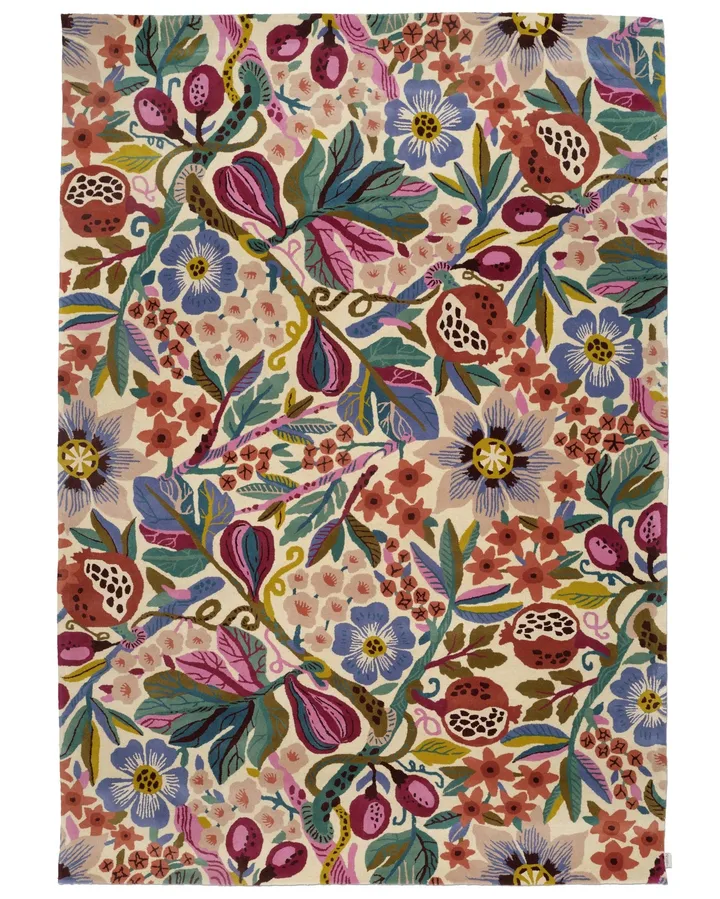 Dywan Pomegranate - Biały-multi, 250x350 cm - Classic Collection