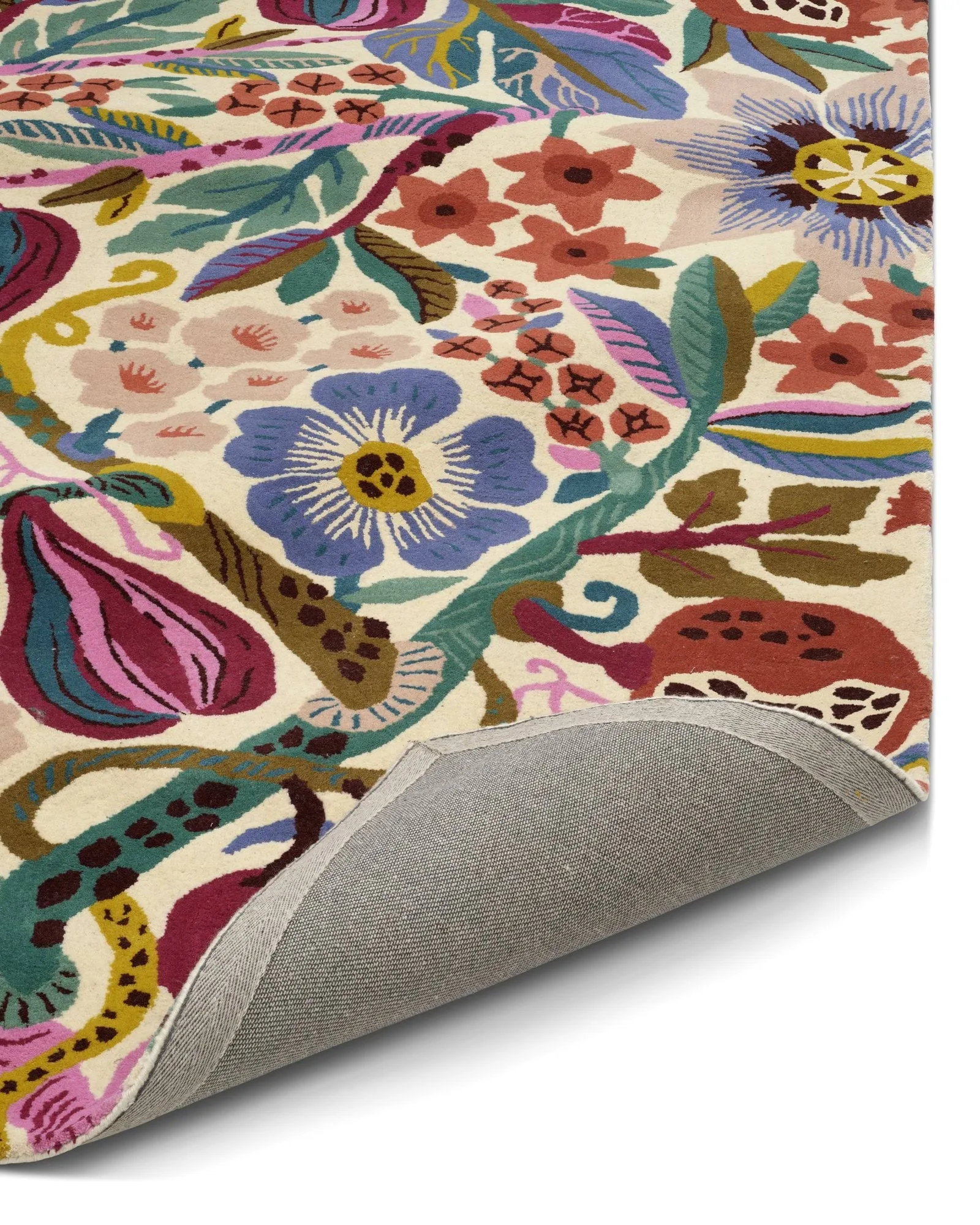 Dywan Pomegranate, Biały-multi, 250x350 cm Classic Collection