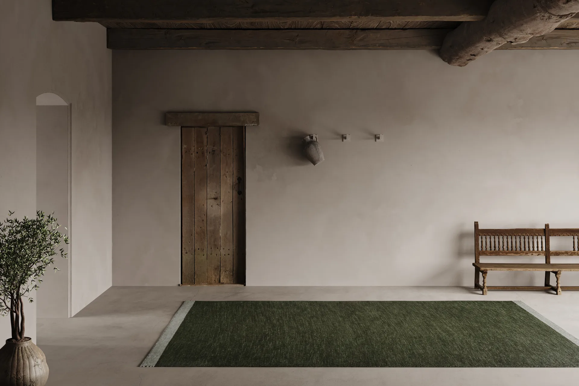 Dywan Pure, Zielony, 250x350 cm Classic Collection