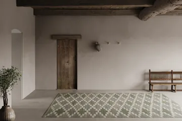 Dywan Röllakan Korsnäs - Niebieskozielony, 200x300 cm - Classic Collection