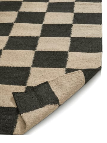 Dywan Squares - Black-natural, 300x400 cm - Classic Collection