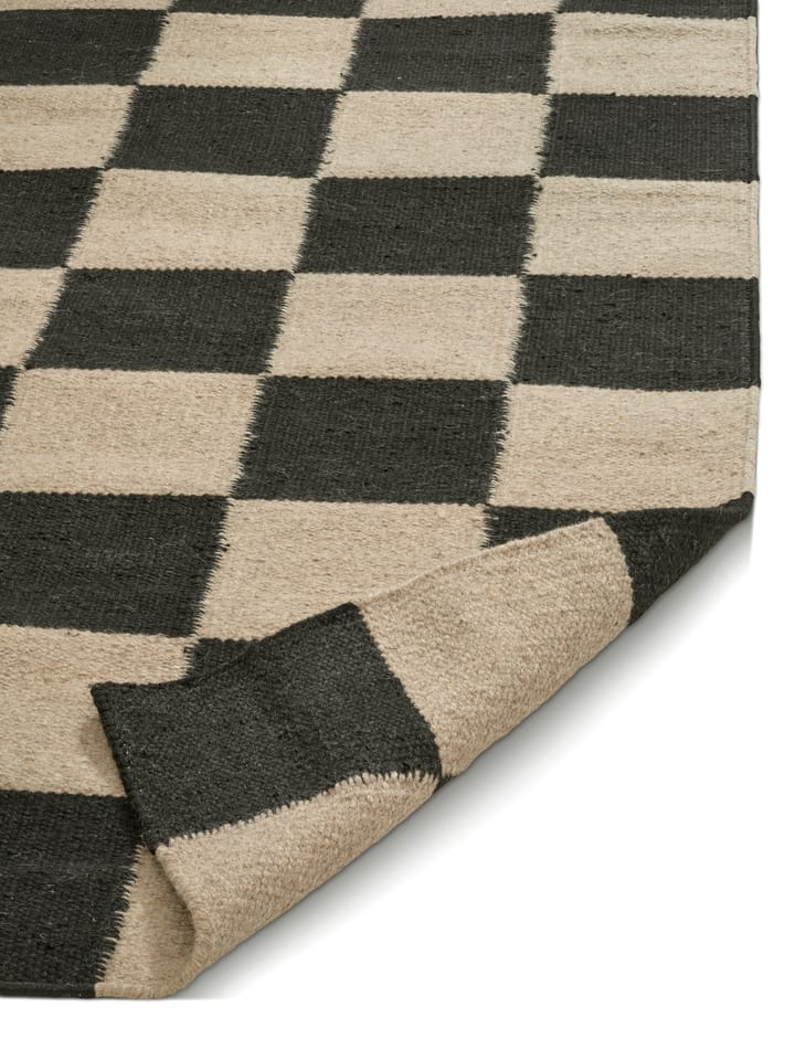 Dywan Squares, Black-natural, 300x400 cm Classic Collection
