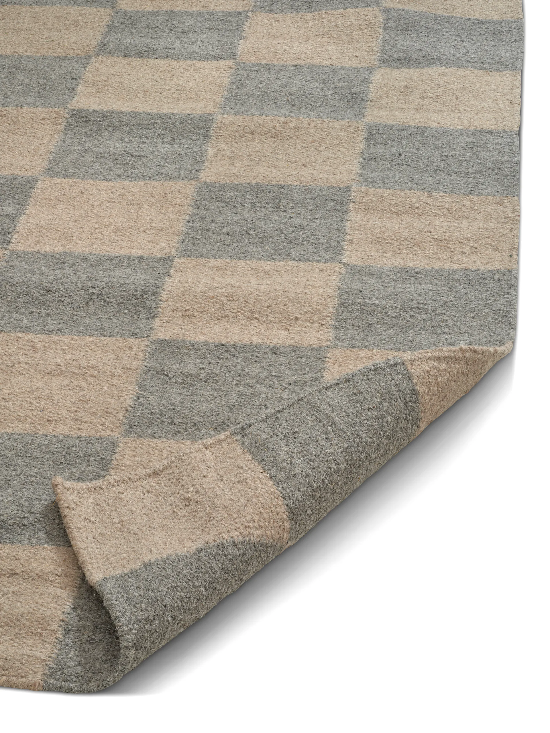Dywan Squares, Grey-natural, 300x400 cm Classic Collection