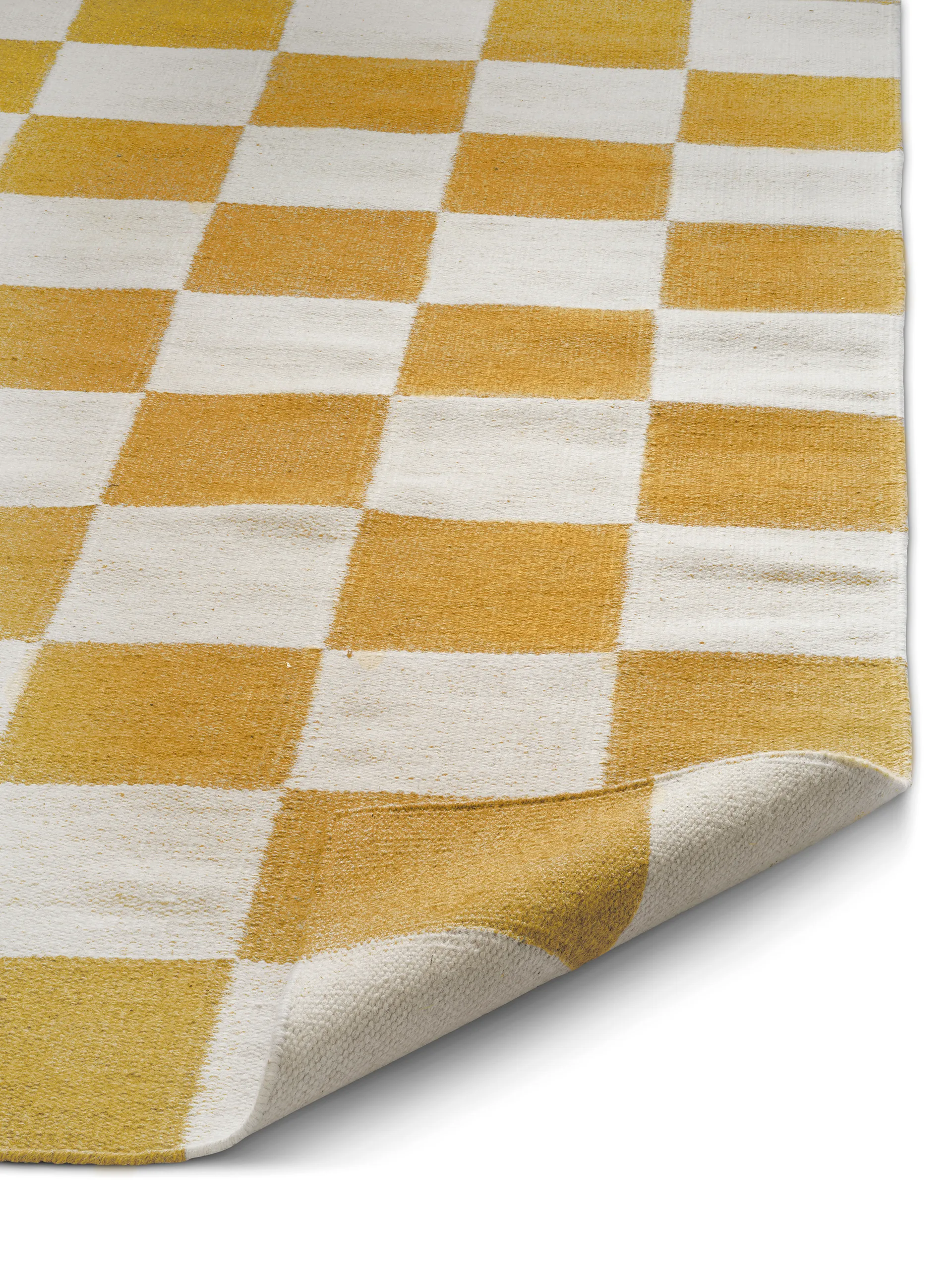 Dywan Squares, White-yellow, 170x230 cm Classic Collection
