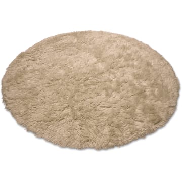 Dywan wełniany Cloudy Ø160 cm - Beżowy - Classic Collection