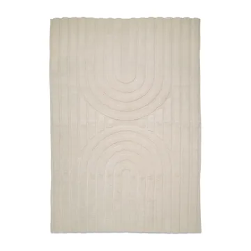 Dywan wełniany Curve 200x300 cm - Ivory - Classic Collection