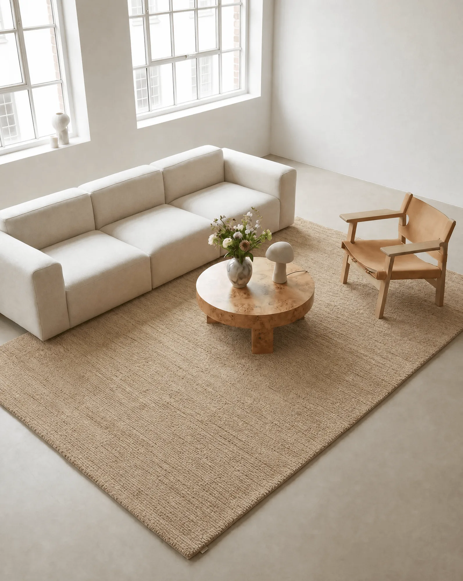Dywan wełniany Dune, Wheat, 250x350 cm Classic Collection