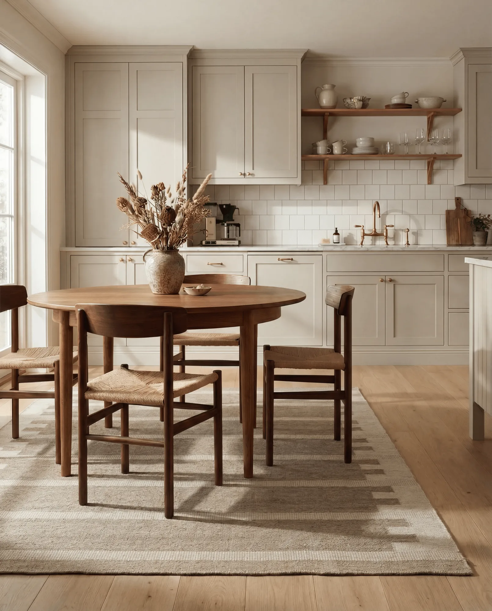 Dywan wełniany Falsterbo, Beige, 170x230 cm Classic Collection