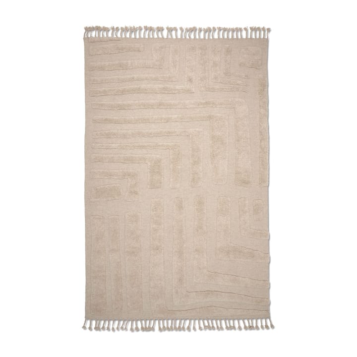 Dywan wełniany Field 170x230 cm - Natural Beige - Classic Collection