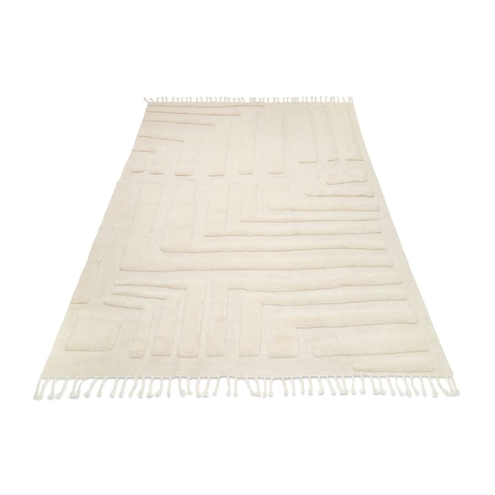 Dywan wełniany Field 200x300 cm - Ivory - Classic Collection