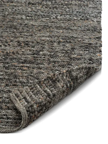 Dywan wełniany Merino 140x200 cm - Grey melange - Classic Collection
