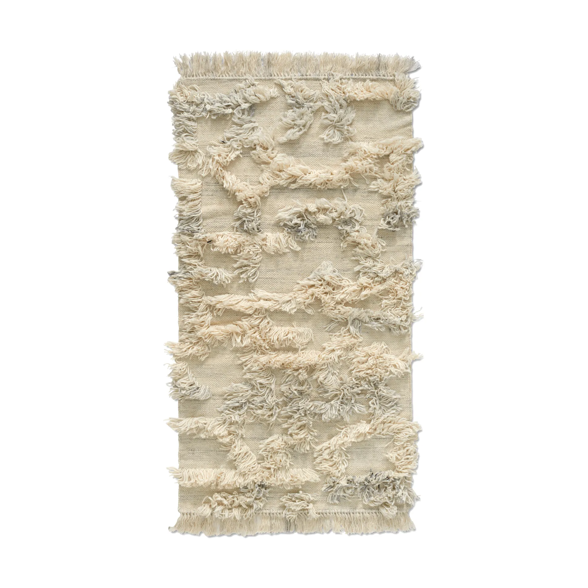 Dywan wełniany Rio 80x150 cm, Ivory-melange Classic Collection