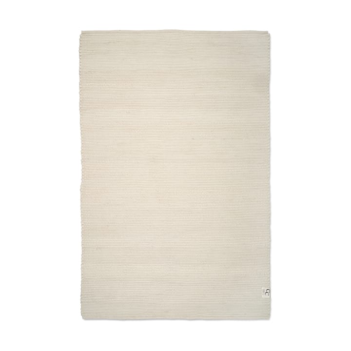 Dywan z wełny Merino 170x230 cm - Biały - Classic Collection
