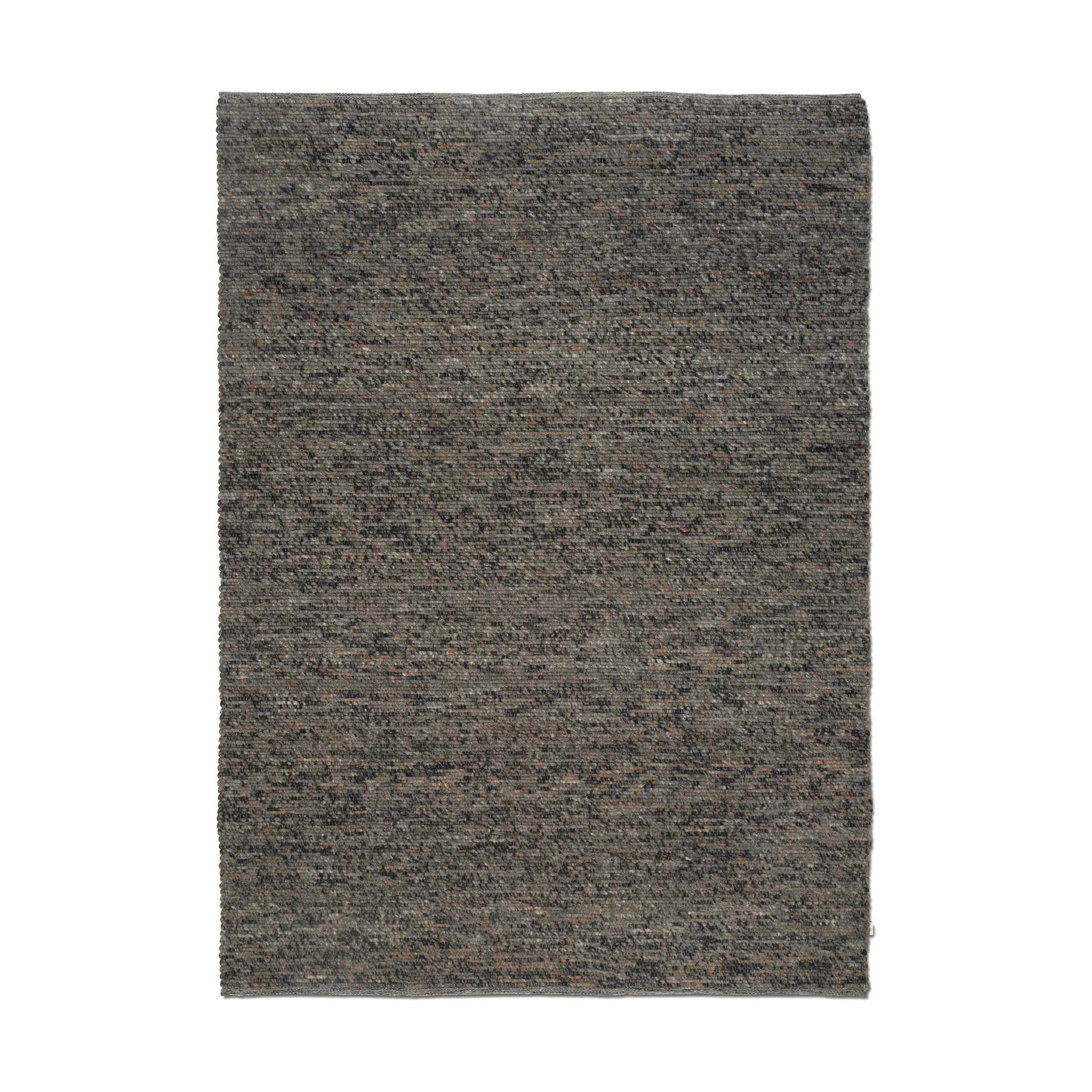 Dywan z wełny Merino 170x230 cm, Grey melange Classic Collection
