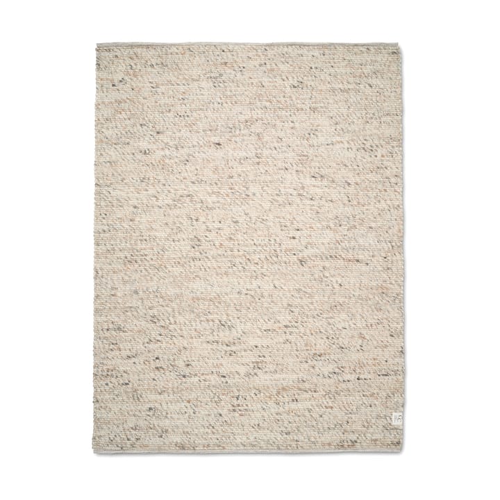 Dywan z wełny Merino 170x230 cm - Naturalny beż - Classic Collection