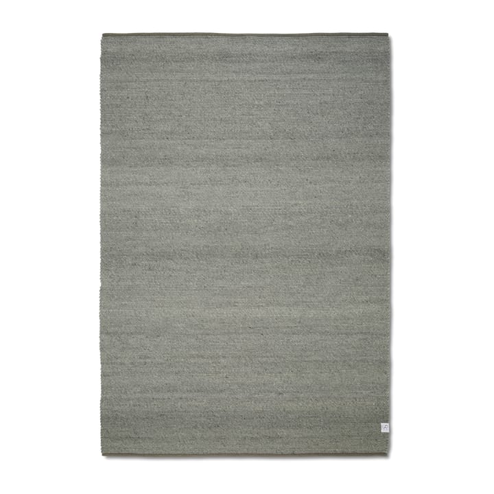 Dywan z wełny Merino 170x230 cm - Zielony - Classic Collection