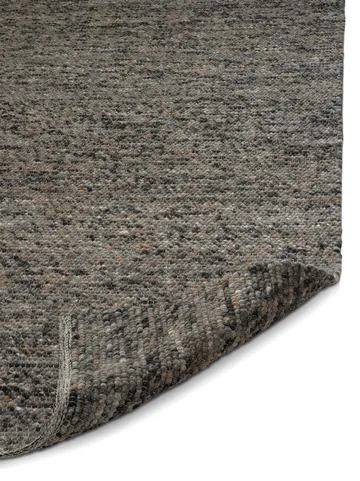 Dywan z wełny Merino 250x350 cm - Grey melange - Classic Collection