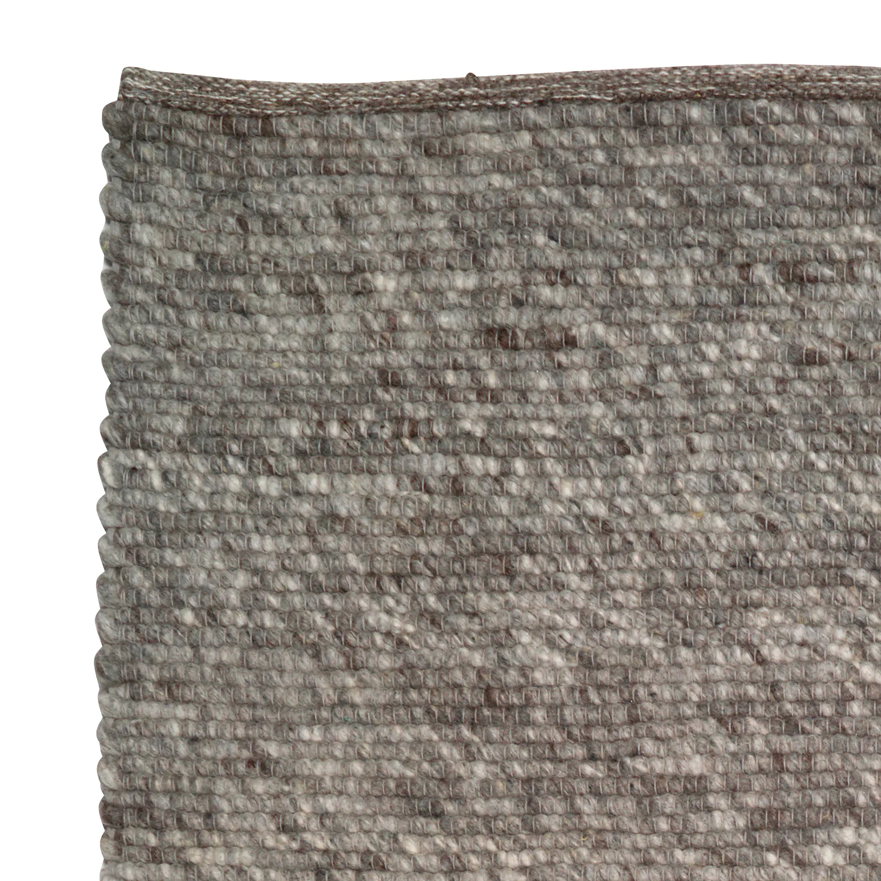 Dywan z wełny Merino 80x250 cm, Szary Classic Collection