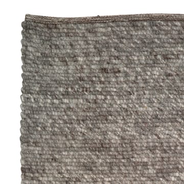 Dywan z wełny Merino 80x250 cm - Szary - Classic Collection