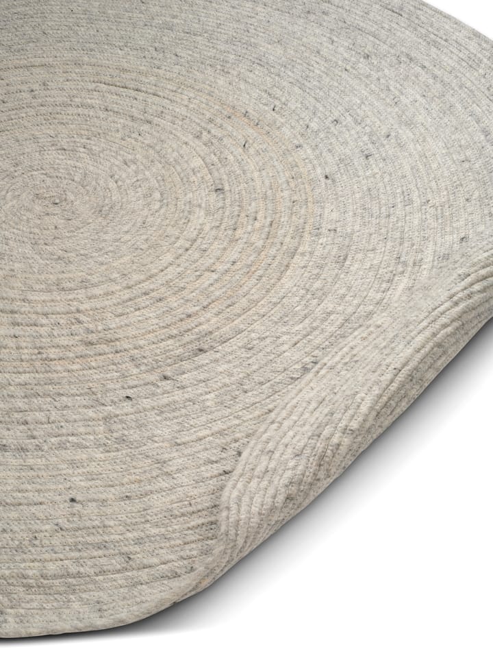 Dywan z wełny Merino okrągły Ø240 cm, Concrete Classic Collection