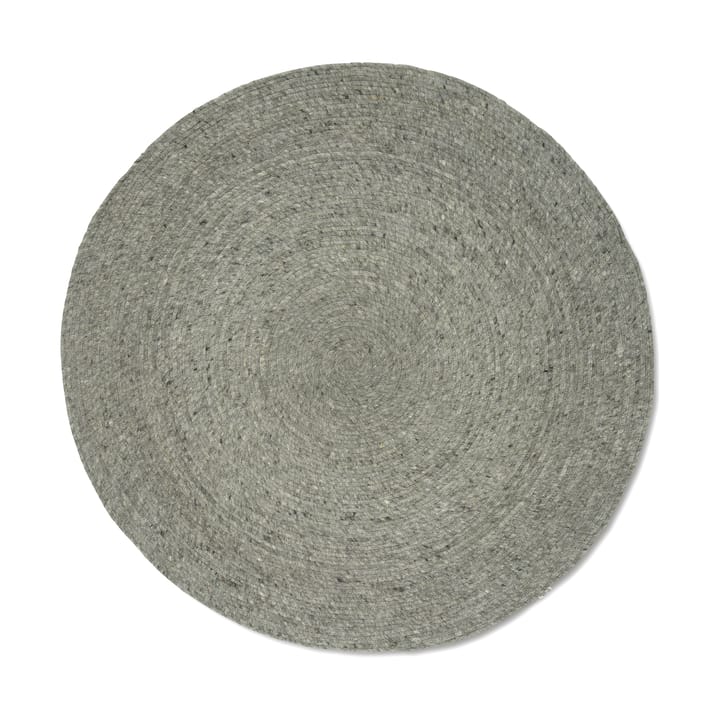 Dywan z wełny Merino okrągły Ø240 cm - Green - Classic Collection