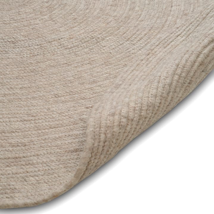 Dywan z wełny Merino okrągły Ø240 cm, Oat Classic Collection