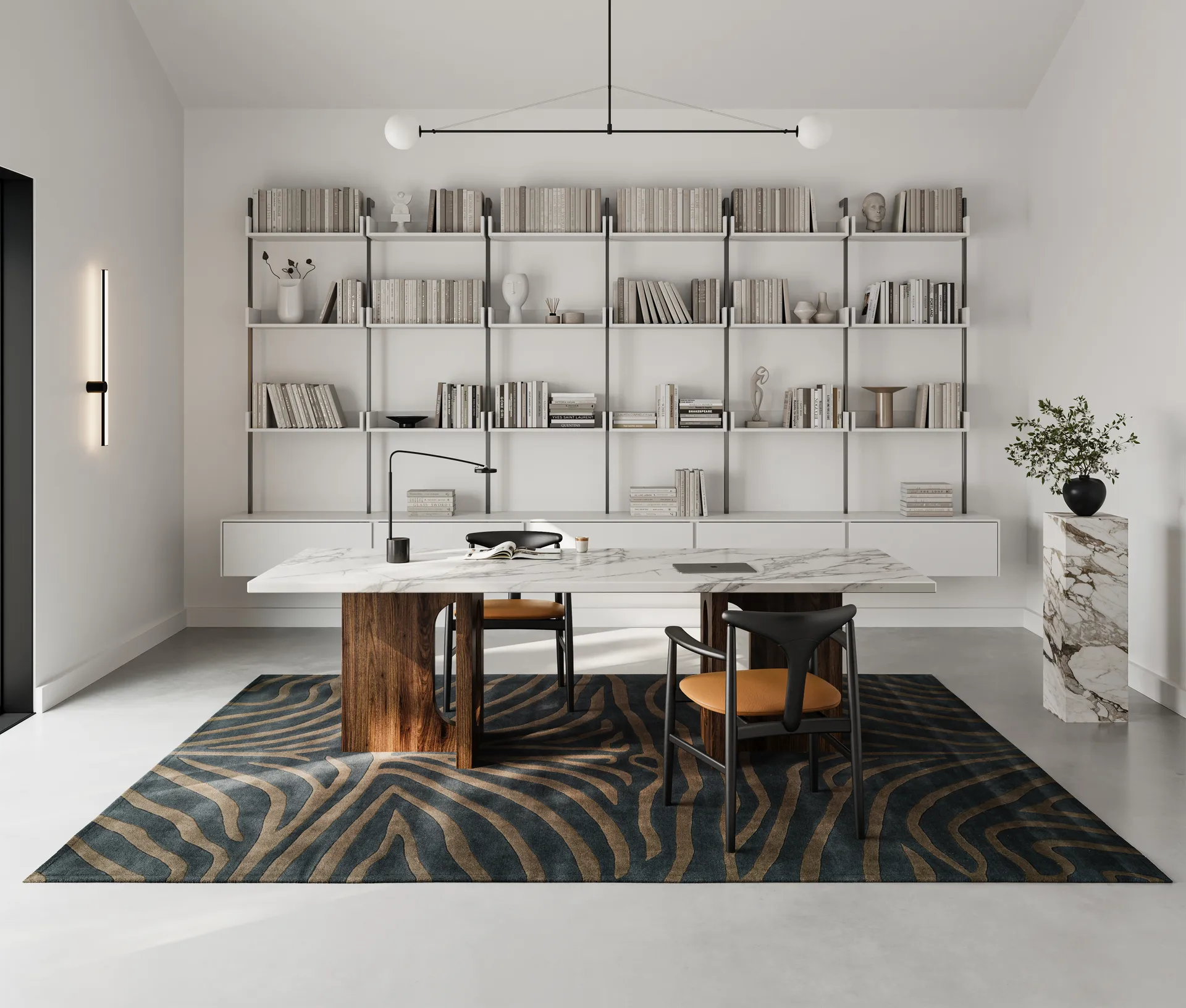 Dywan Zebra 250x350 cm, Horizon, 250x350 cm Classic Collection