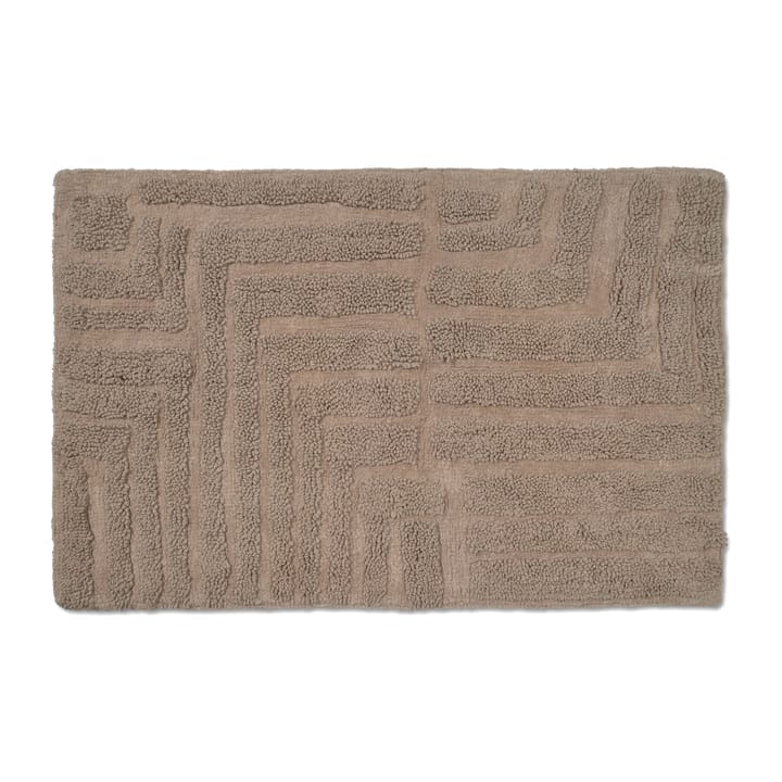 Dywanik łazienkowy Field 60x90 cm - Simply taupe - Classic Collection