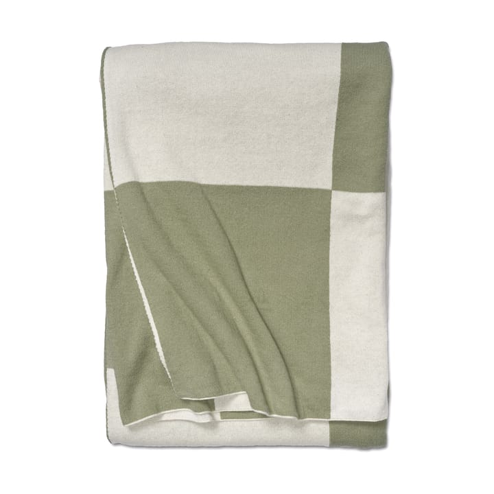 Koc Square 130x170 cm, Tea- biały Classic Collection