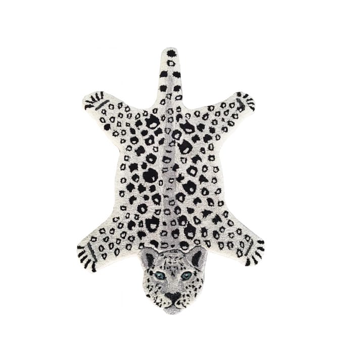 Leopard dywan - biały, 60x90 cm - Classic Collection