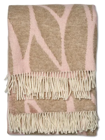 Pled Folia 130×180 cm - Różowy - Classic Collection