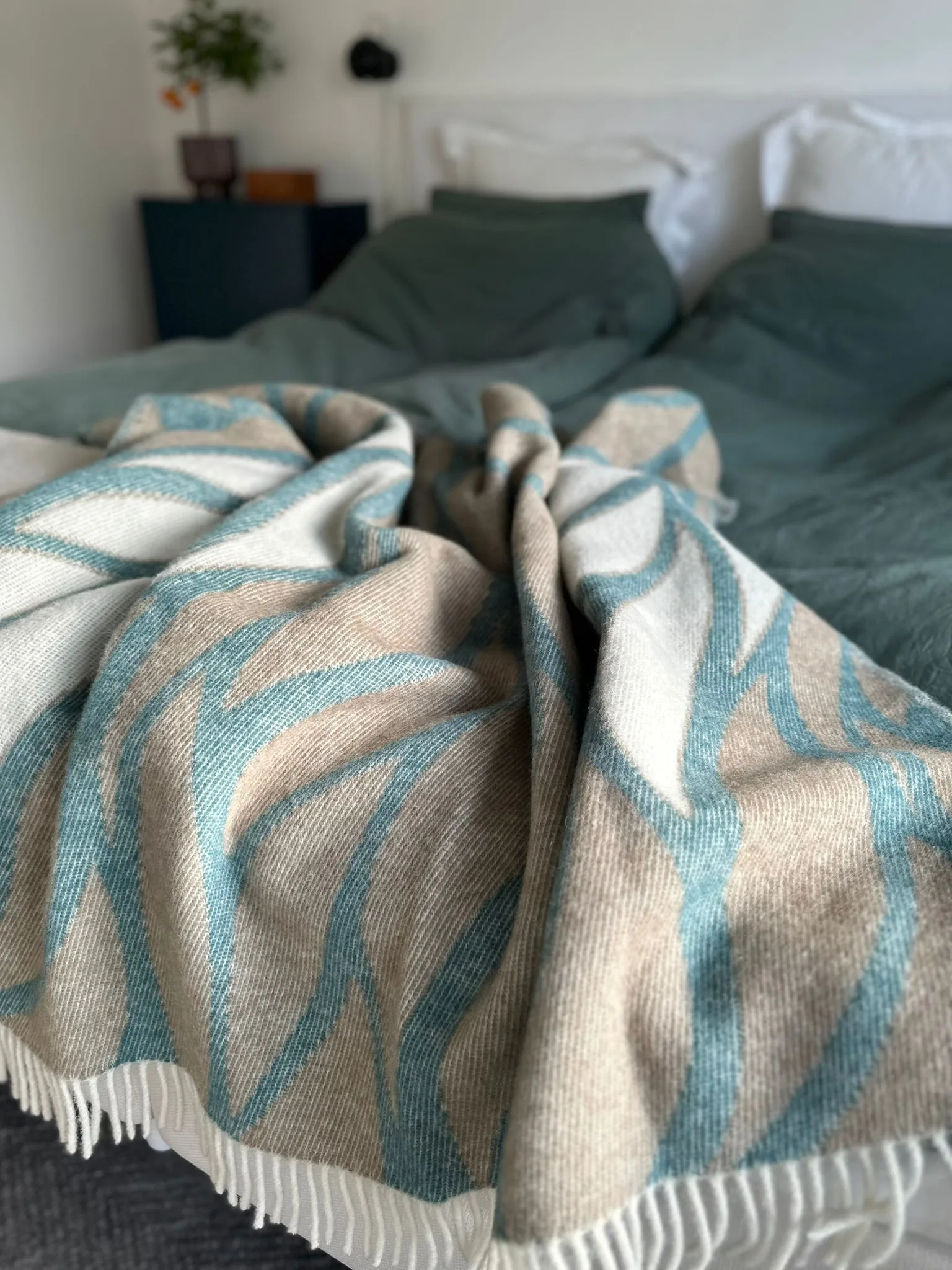 Pled Folia 130×180 cm, Teal Classic Collection