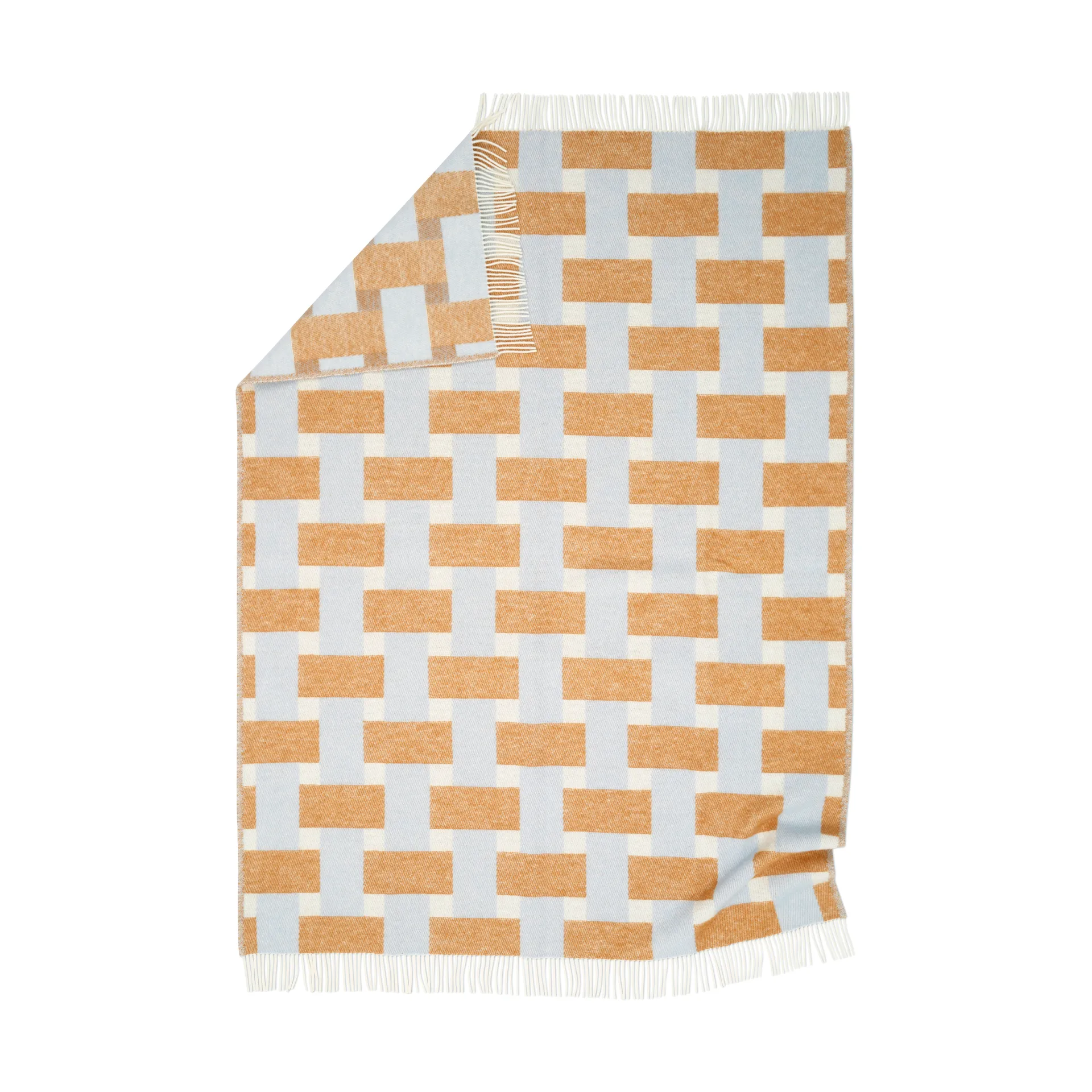 Pled Weave 130x180 cm, Brązowy Classic Collection