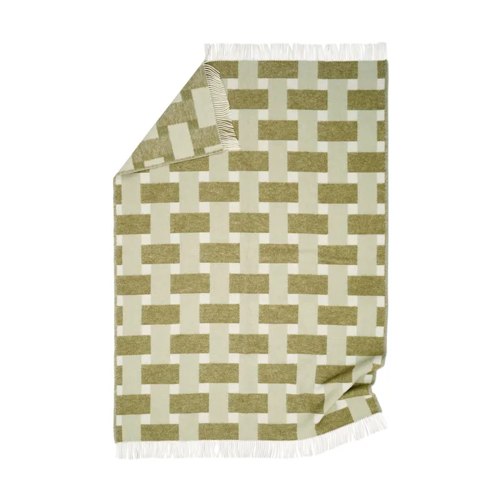 Pled Weave 130x180 cm - Zielony - Classic Collection