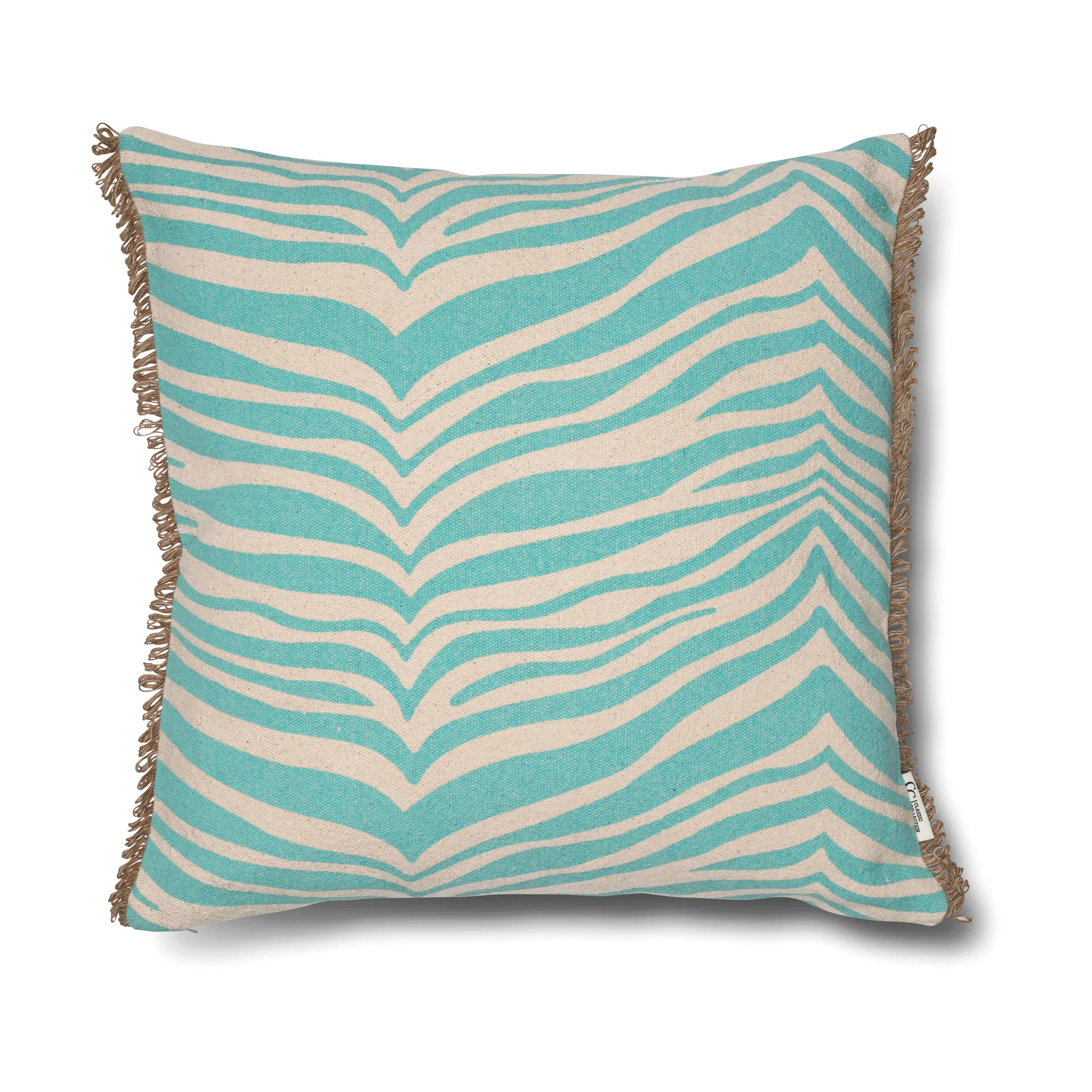 Poduszka Classic Collection Zebra 50x50 cm, Aqua Classic Collection