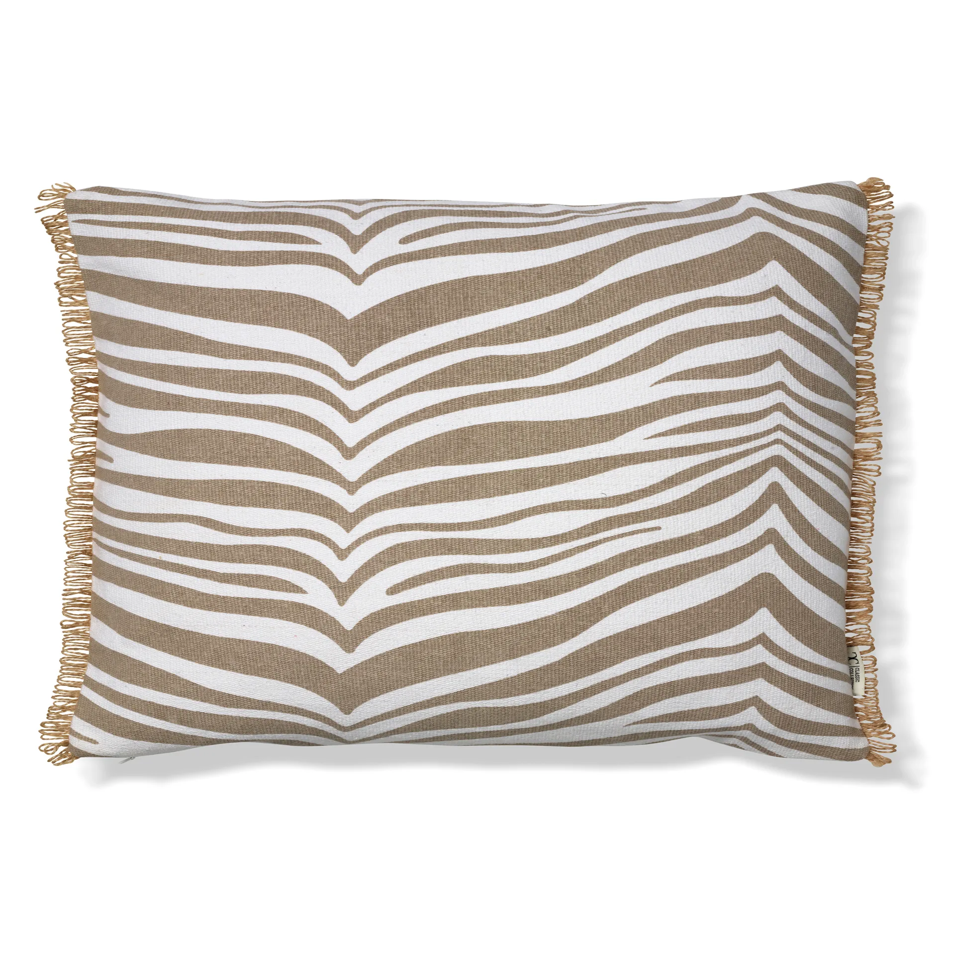 Poduszka Zebra 40x60 cm, Simply taupe (beżowy) Classic Collection