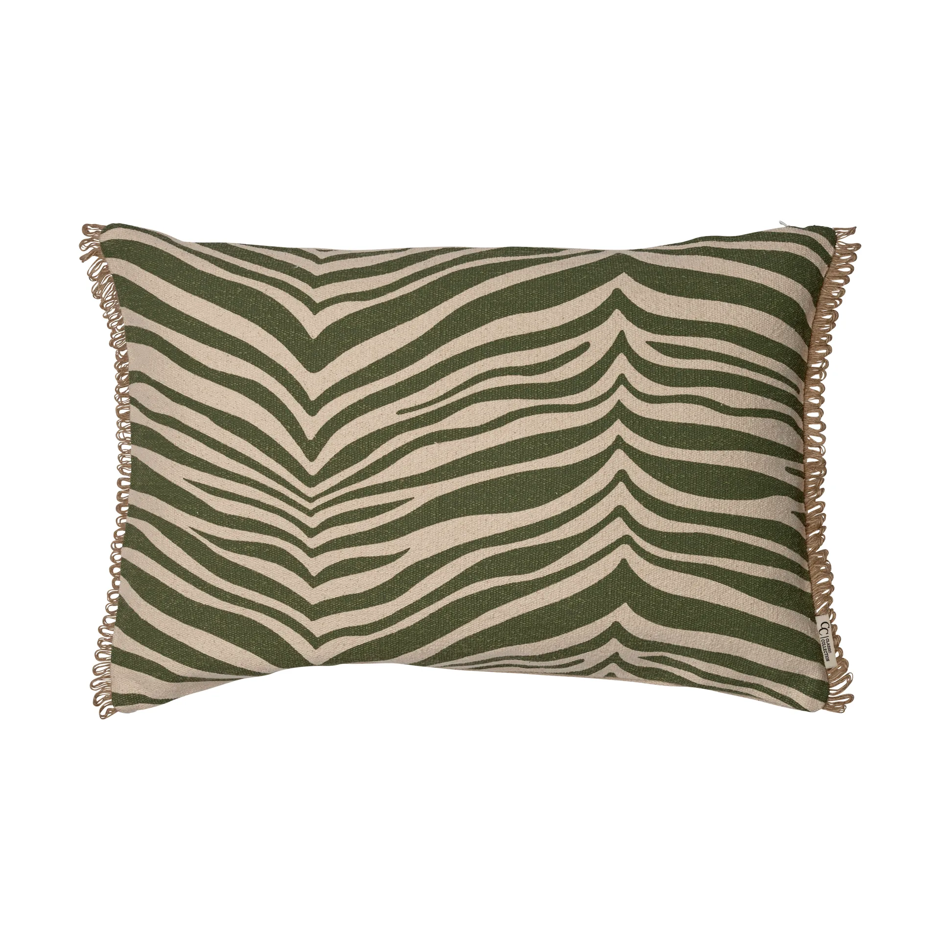 Poduszka Zebra 40x60 cm, Zielony Classic Collection