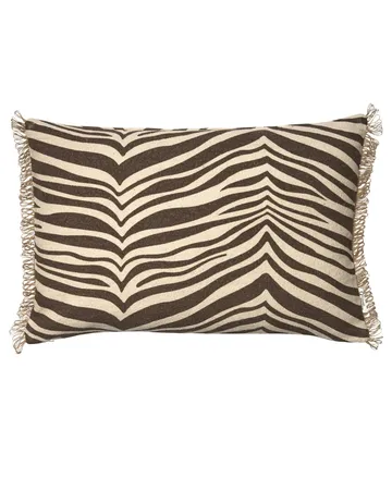 Poduszka Zebra - Brązowy-naturalny, 40x60 cm - Classic Collection