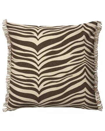 Poduszka Zebra - Brązowy-naturalny, 50x50 cm - Classic Collection