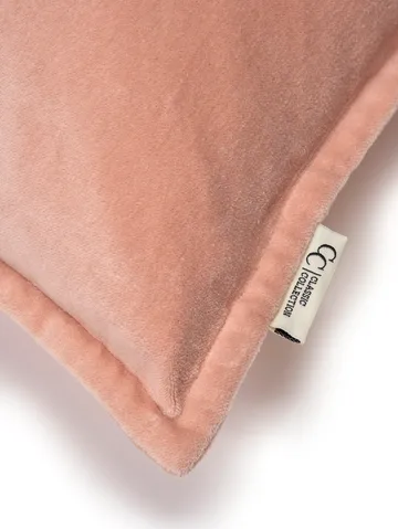 Poszewka na poduszkę Classic Velvet 50x50 cm - Coral - Classic Collection