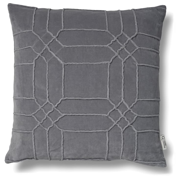 Poszewka na poduszkę Delhi 50x50 cm - Slate grey - Classic Collection