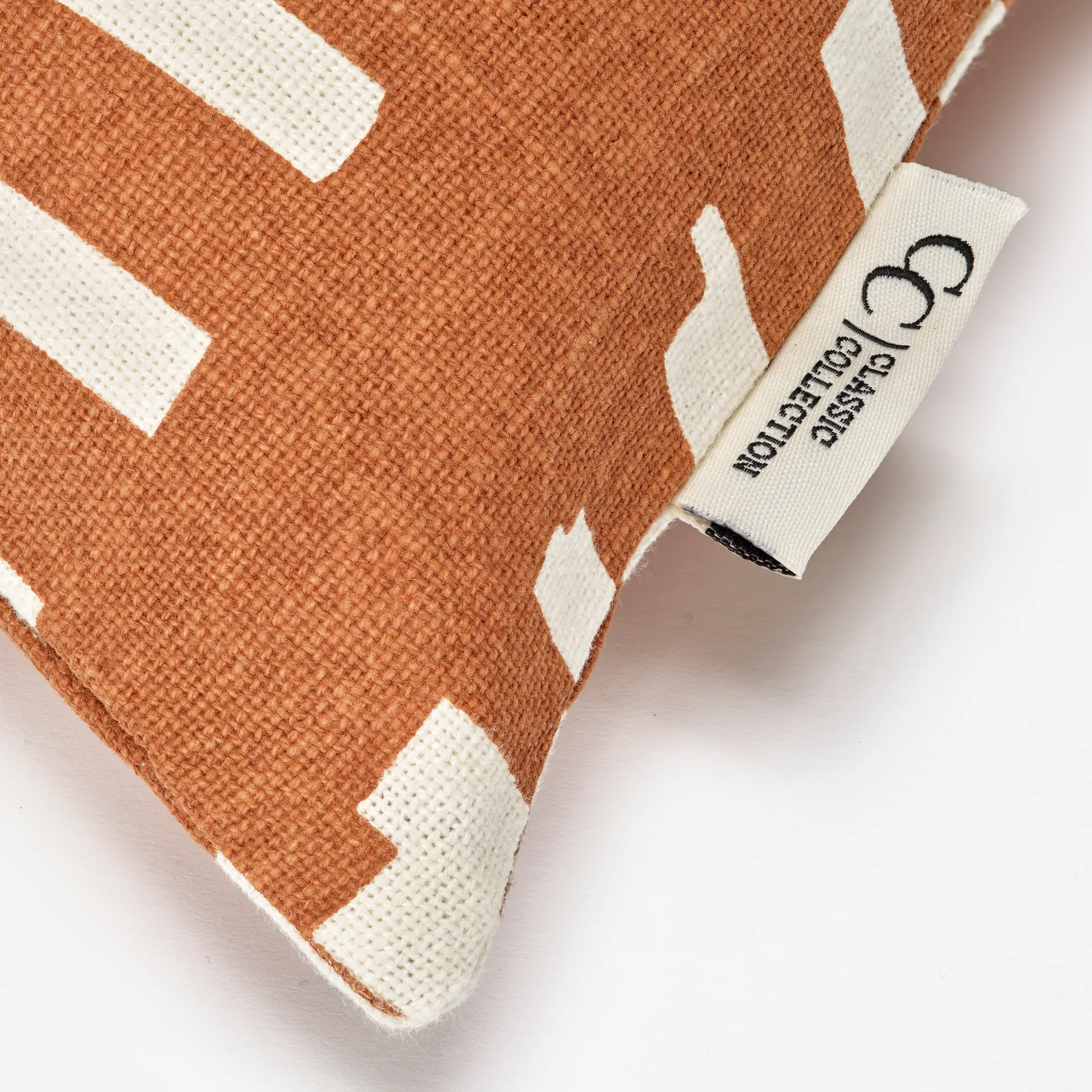 Poszewka na poduszkę Ikat Block 50x50 cm, Brązowy Classic Collection