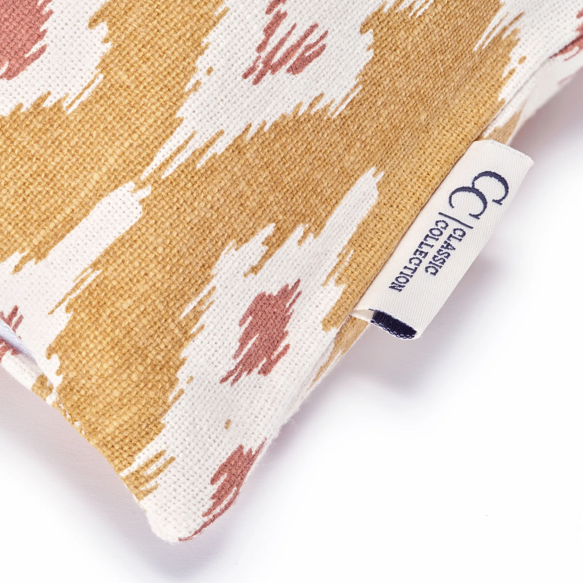 Poszewka na poduszkę Ikat Diamond 50x50 cm, Żółty Classic Collection