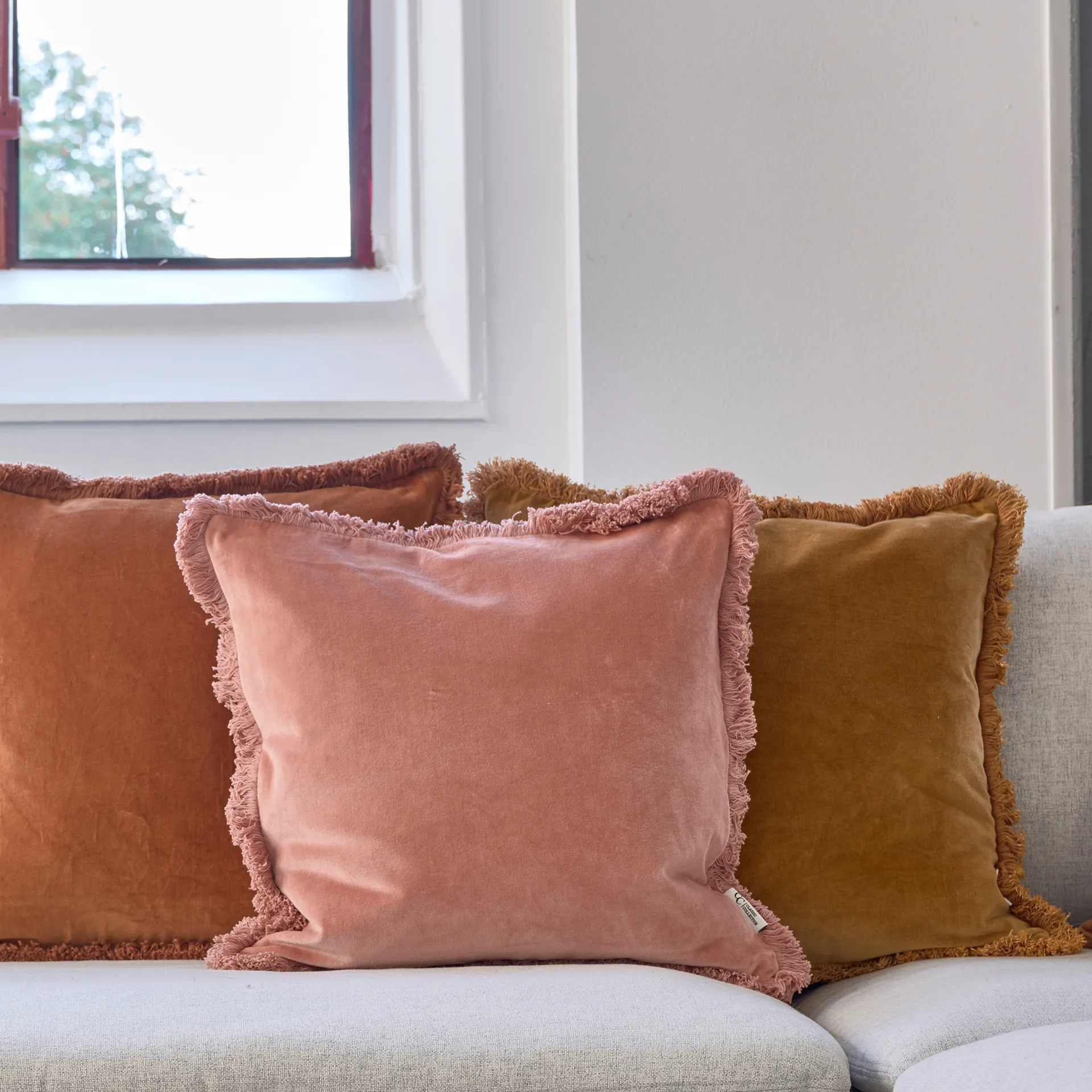 Poszewka na poduszkę Paris 50x50 cm, Dusty coral Classic Collection